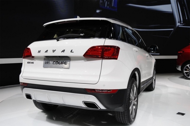 Haval H6 Coupe сзади