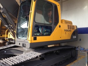 экскаватор volvo ec210blc кабина